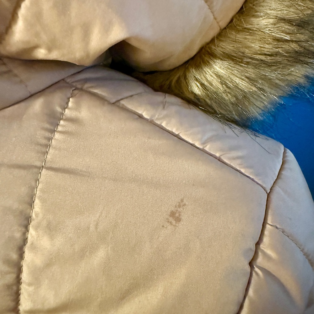 South Pole puffer jacket Faux Fur Hood - Picture 5 of 8